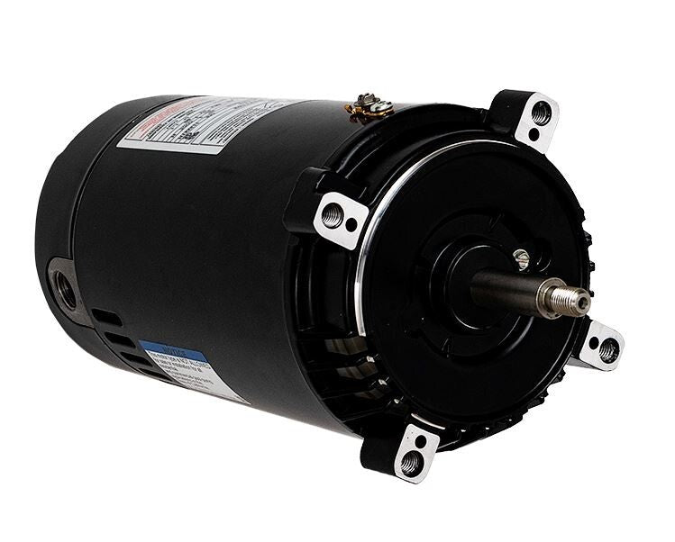 AO Smith Swimming Pool Motor, Threaded Shaft, Round Flange, 1 HP - UST1102