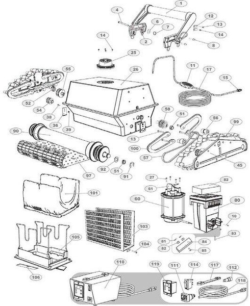 Aquabot Replacement Brushes A3002BPK