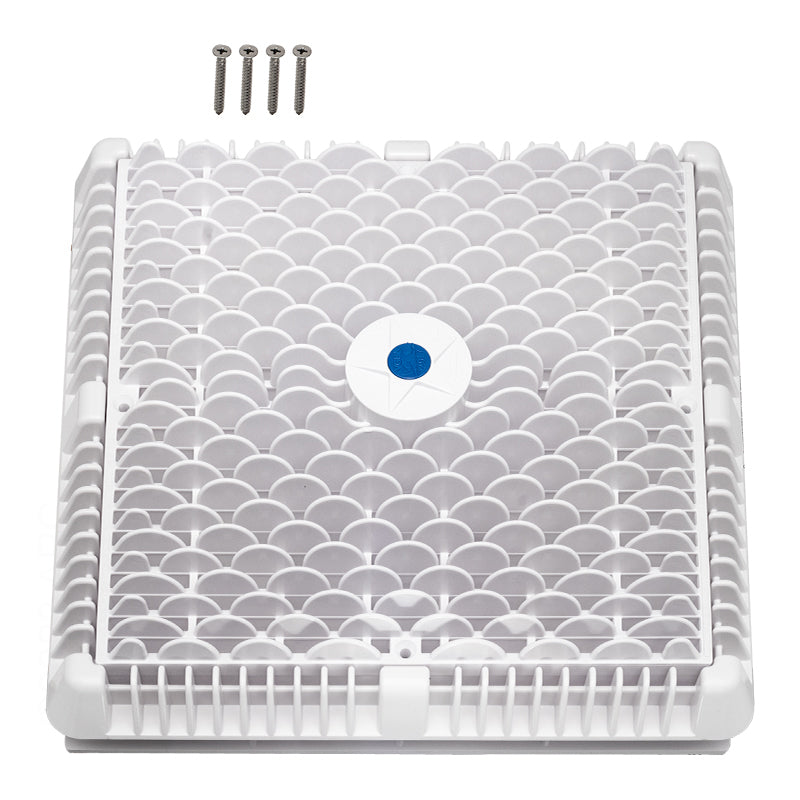 AquaStar WAV12WR101 12 in Wave Anti-Entrapment Cover Vented Riser
