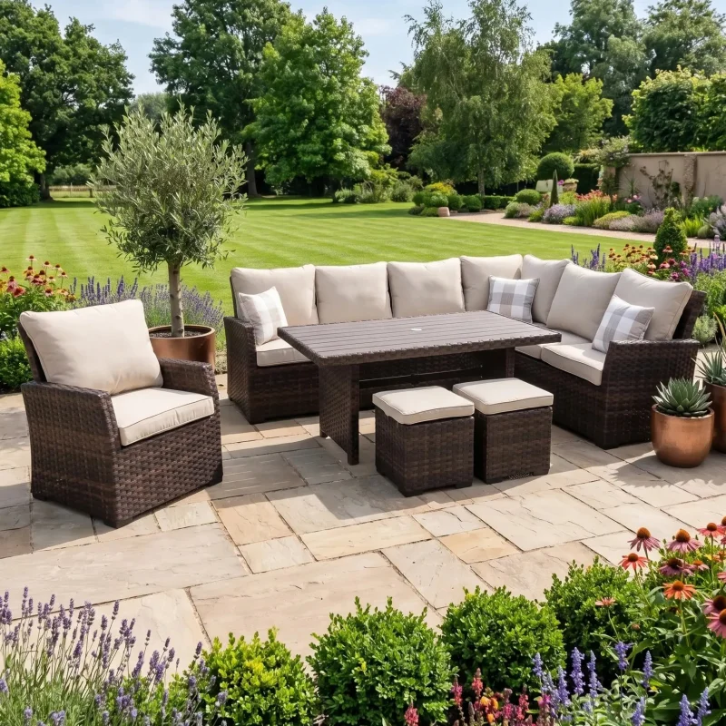 Arcadia Brown 6 Piece Sectional Group