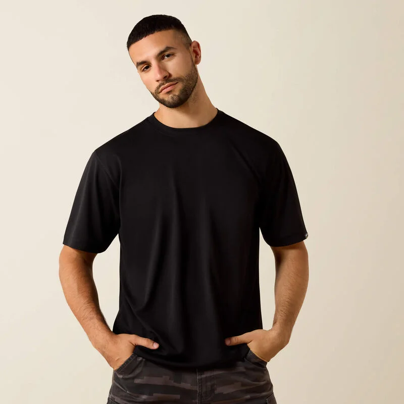 Ariat Rebar Heat Fighter Roughneck T-Shirt (Black) Size M
