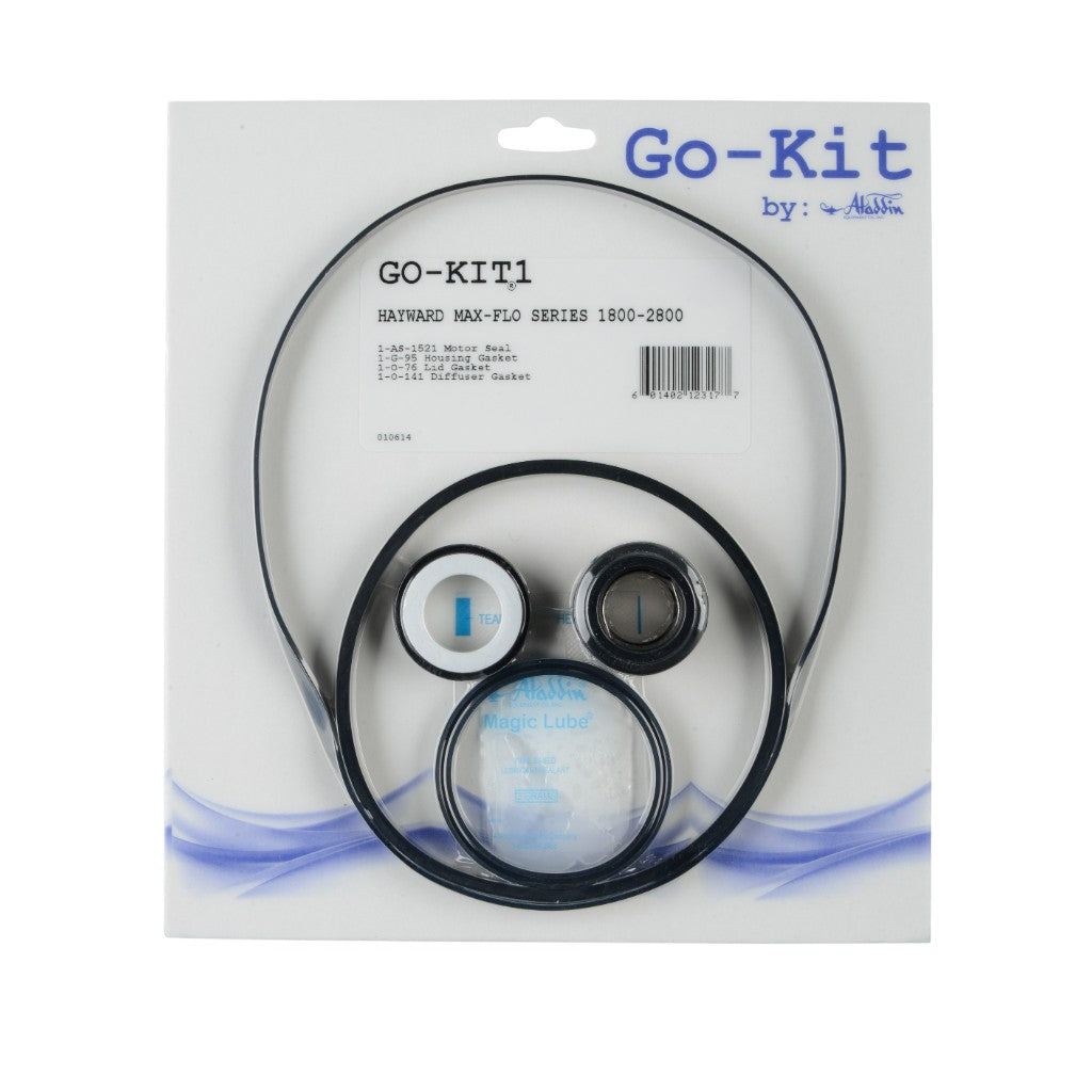 Aladdin Pump Repair Kit, for Hayward MaxFlo 1800-2800 | GO-KIT1