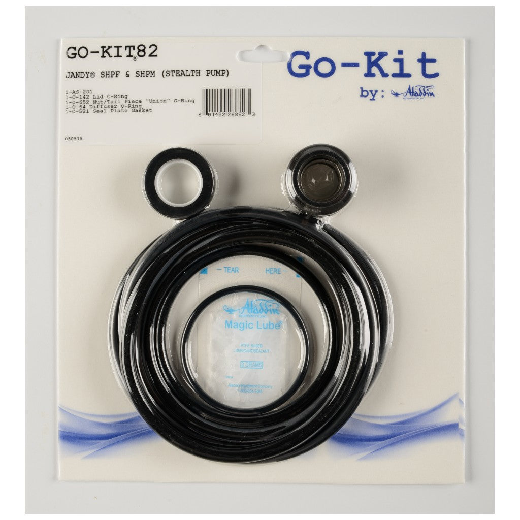 Aladdin Shaft and Shim Kit, for Jandy Stealth | GO-KIT82