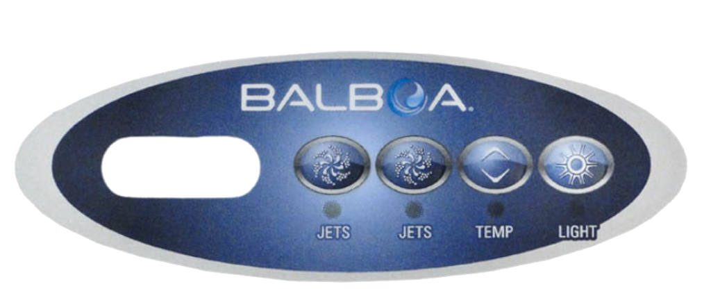 11127 BalboaTopside Control Overlay, VL200 Series