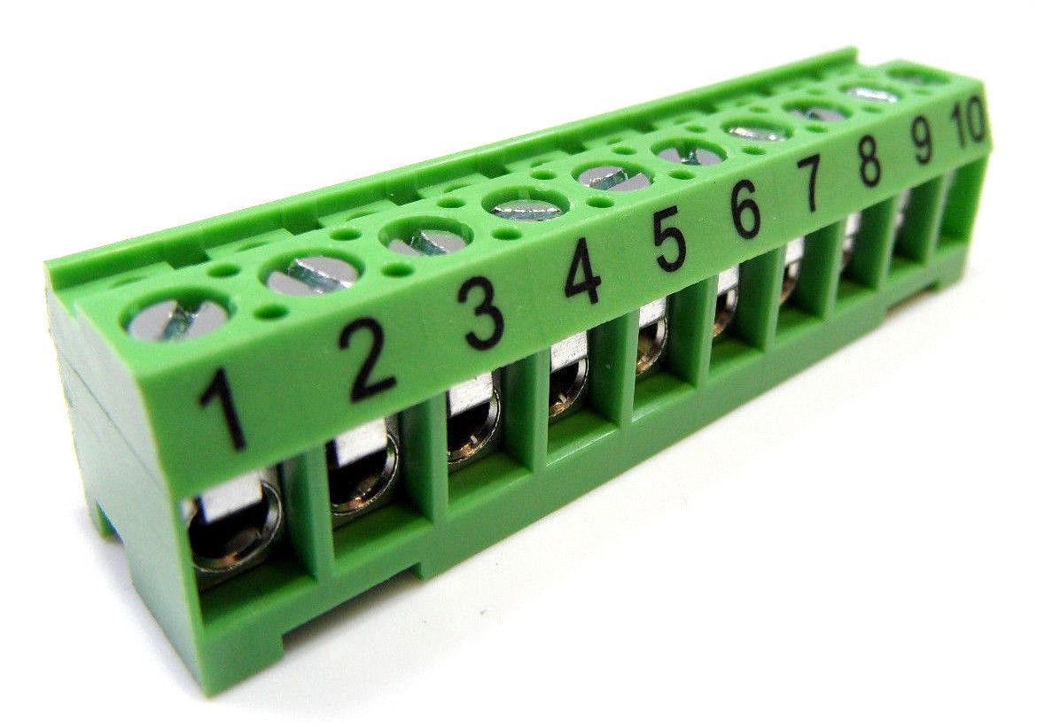 Zodiac 6610 10-Pin Replacement Terminal Bar for Jandy Zodiac AquaLink RS Systems