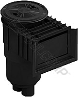 AquaStar Standard Flowstar Skimmer with Waterstop Face, Black