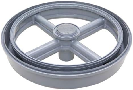 Blue Square Manufacturing Eclipse Gray Main Drain Debris Catcher