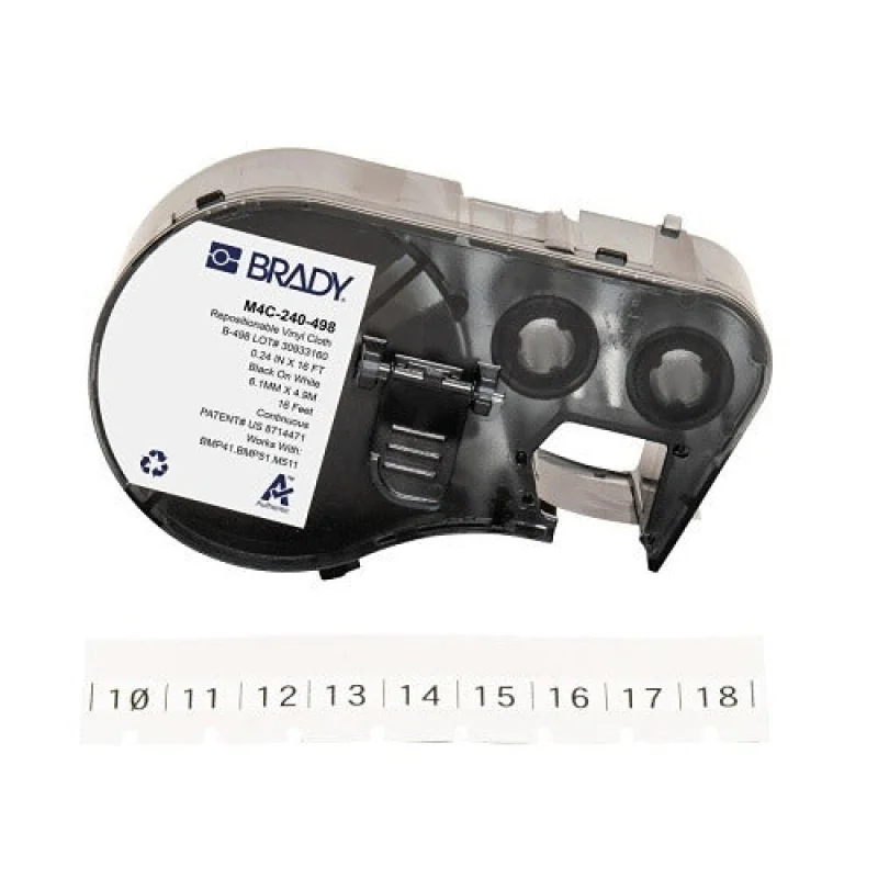 Brady M4C-240-498 Label Cartridge 16 Feet