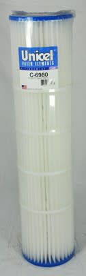 Unicel Cartridge Filter, Quad DE 80, 20 SQFT