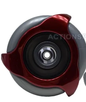 Cal Spa 3 1/2 Jet 283530W-RD Red and Gray Stainless Tri