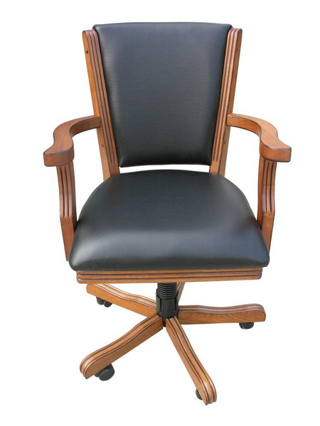 Kingston Chair Set For Game Table Set of 4 Walnut