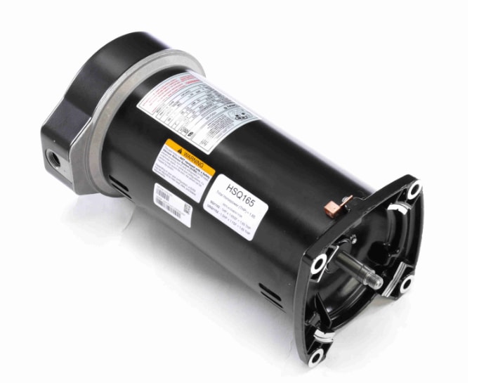 Century 1.65HP Square Flange Pool And Spa Pump Motor; 3450 Rpm 48Y; Threaded Shaft