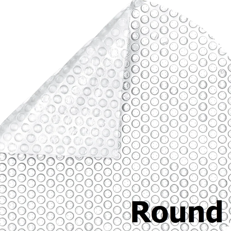 Clear Round 12 mil Commercial Grade Above Ground Pool Solar Cover