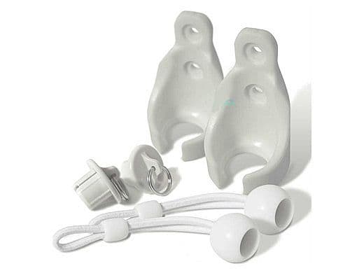 Coolaroo Bungee Tie Down Conversion Kit, White