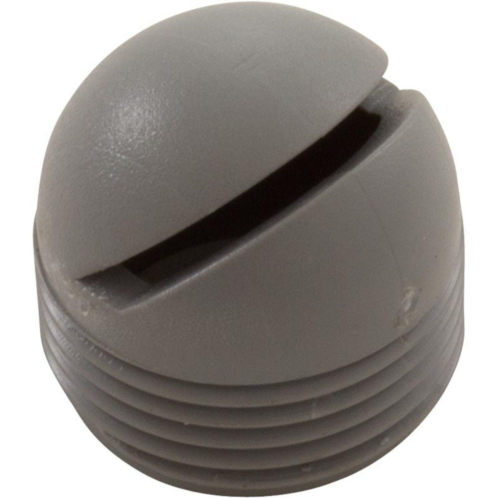 Custom Molded 25558-101-000 3/4"mpt Round Slotted Aerator 25558101000 - Gray