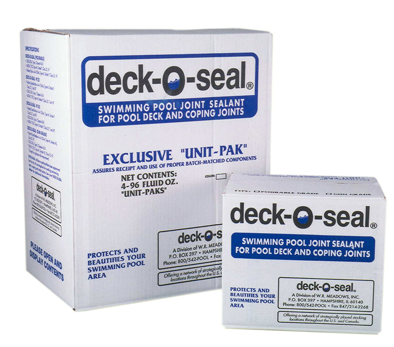 Pool Deck Joint Sealant Kit - 96 oz Stone Gray - Self-Leveling Polysulfide