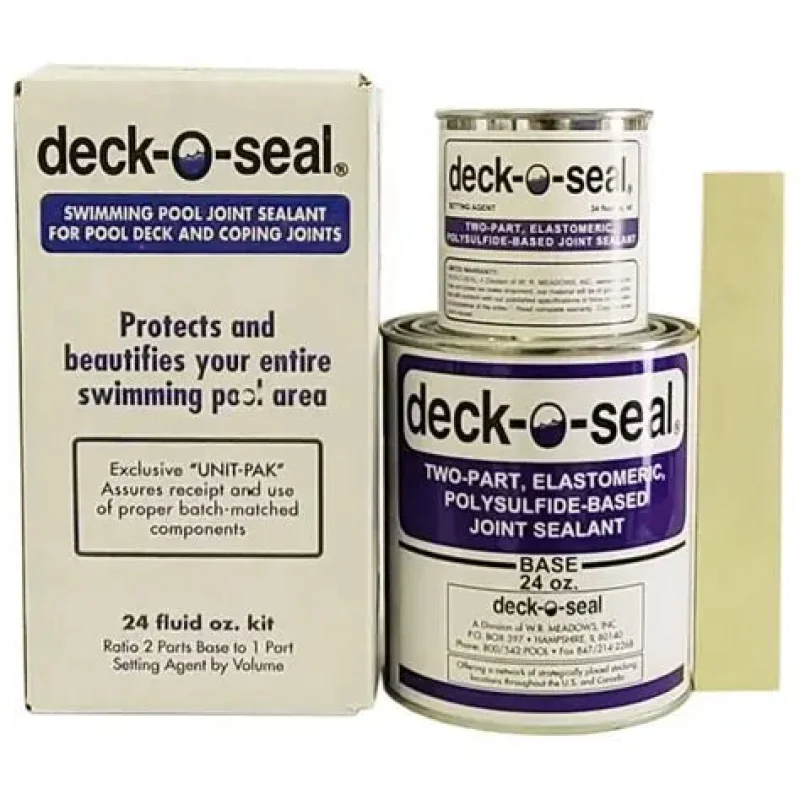 Deck-O-Seal Tan Pour Grade Joint Sealant Kit | 24 oz | Part 4701023