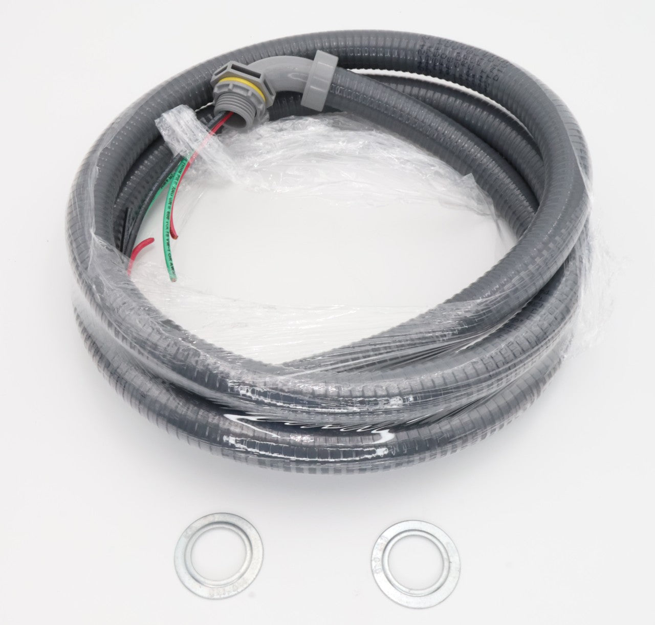 DiversiTech WHIP KIT 1/2in x 6' #12 THHN Wire WHIP (Non-metallic connectors) 6-12-6NMP