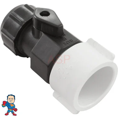Drain Valve, Waterway, 3/4″slip x Garden Hose with Cap, On/Off, Spa Drain