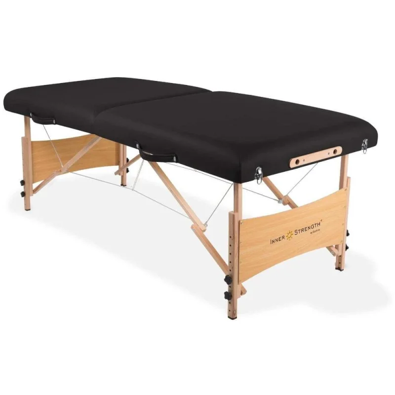 Element Portable Massage Table Package / Inner Strength Series by EarthLite Black