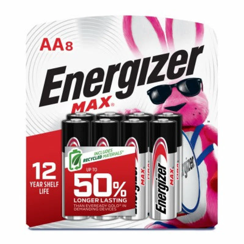 Eveready Battery Co E91MP-8 Aa Alkaline Battery 8 Pack