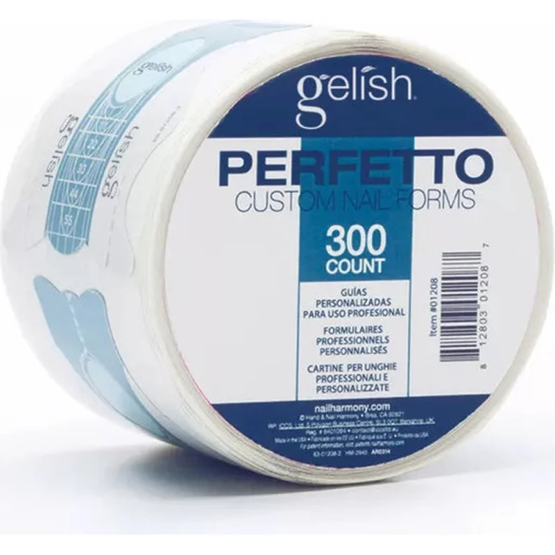 Gelish Perfetto Nail Forms / 300 Count