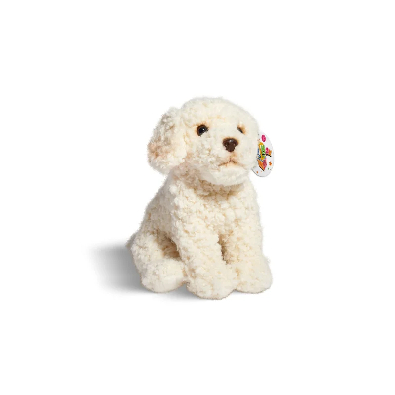 Geoffrey's Toy Box 10 inch Labra Doodle Plush Puppy Dog Toy - Exclusive to Macy's