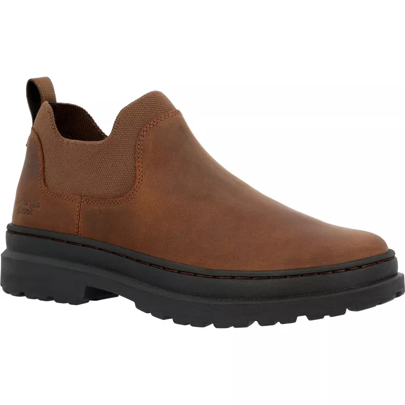 Georgia Boot Men's Romeo SuperLyte Shoe (Brown) Size 11W