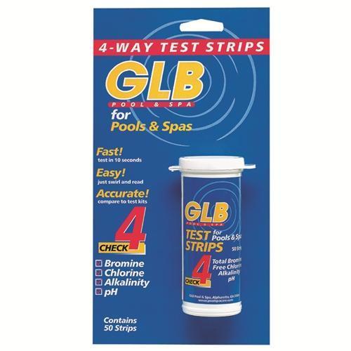 GLB 4 Way Test Strips - 12 Bottles