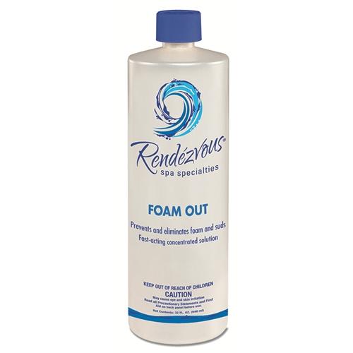 GLB Foam Out Spa Clarifier 1 Quart - 12 Bottles