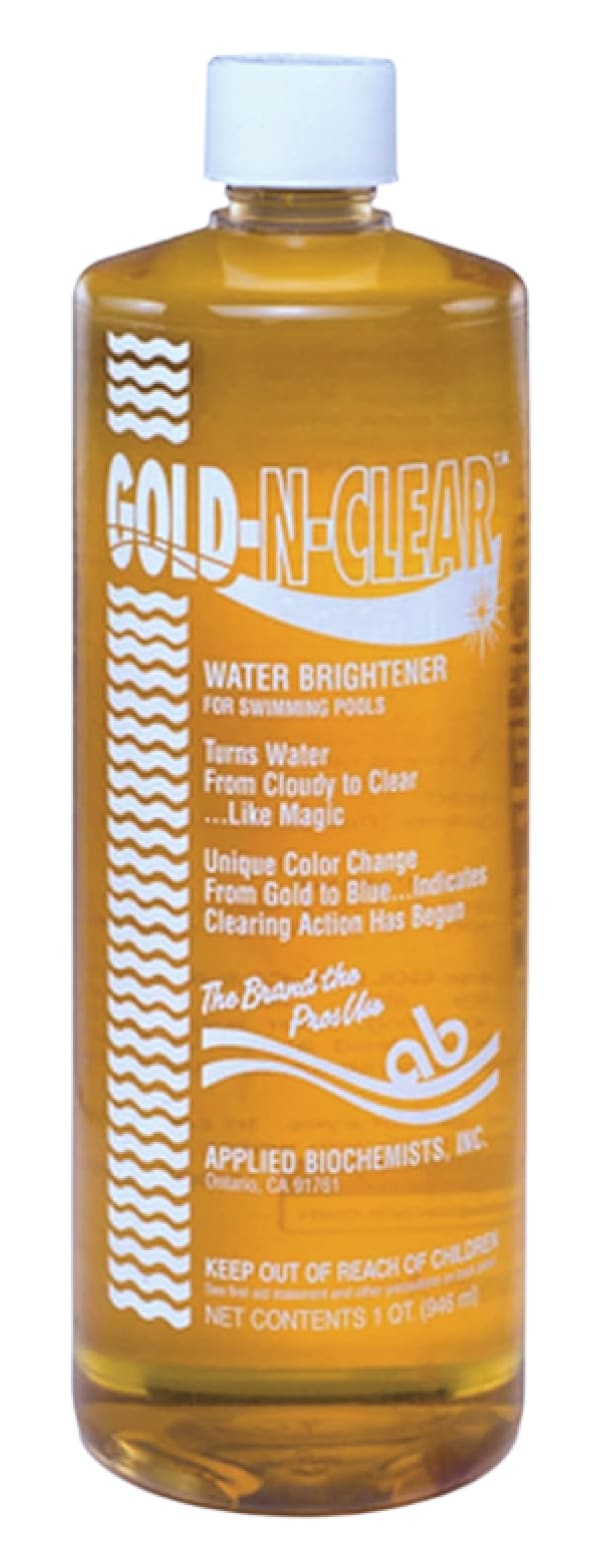 Applied Biochemists Gold-N-Clear Clarifier, 1 Qt Bottle
