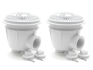 Hayward Suction Outlets for Concrete (2 sumps w/covers) (WG1053AVPAK2)