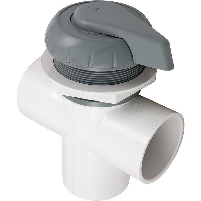 Hydro Air 11-4000GRY Diverter Valve Hydro flow 2" 3 Way Gray 11-4000-GRY