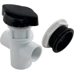 Hydro Air Diverter Valve, Hydro-Air/BWG Hydroflow, 3/4″s, 2 Port, Blk | 11-4030BLK