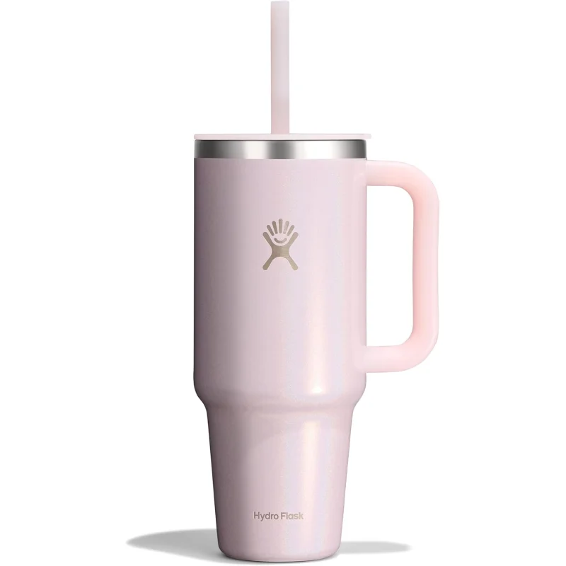 Hydro Flask 40oz Travel Tumbler (Glimmer Pink)