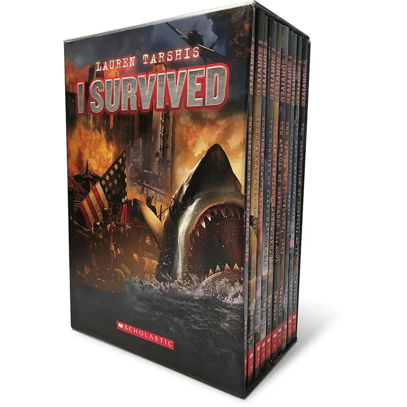 I Survived Series 10-Book Thriller Set by Lauren Tarshis
