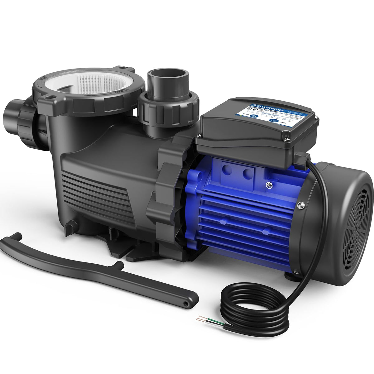 PSP300T-HV 3 HP 220V Pool Pump with Timer, 9350GPH