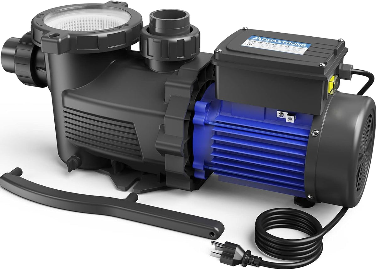 PSP200AD 2 HP 115V Pool Pump Dual Speed, 5186 GPH
