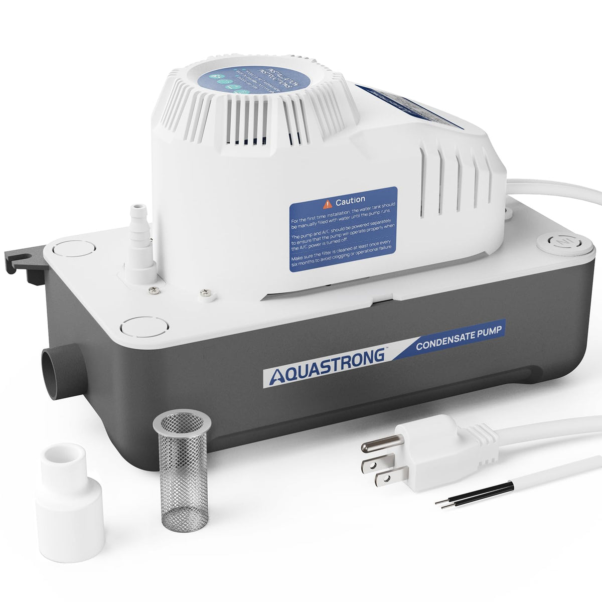 CDS125STU 1 /30 HP 115V HVAC Condensate Pump with 19.7ft Tubing, 70 GPH