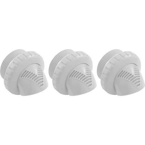 Venturi Wall Returns Fitting Threaded 1.5" Inlet White Venturi Return | VRFTHWH - 3 Pack