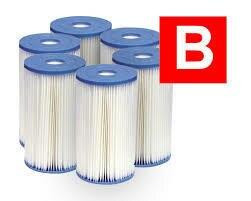 Intex Filter Type "B" Cartridge (6 Pack)