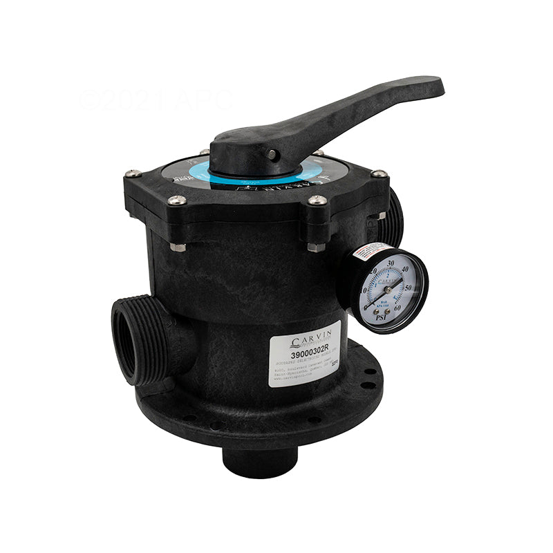 Jacuzzi DV7 1-1/2 in 7-Position Top-Mount Multiport Valve
