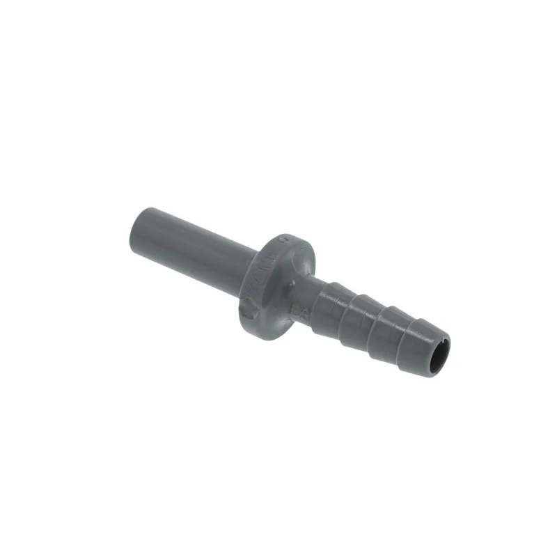 John Guest Stem Barb Connector- 1/4 OD Stem x 1/4 ID Barb