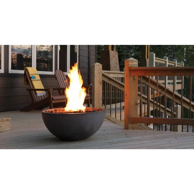 Kingsman Outdoor Fire Pit Burner 20" FP2085