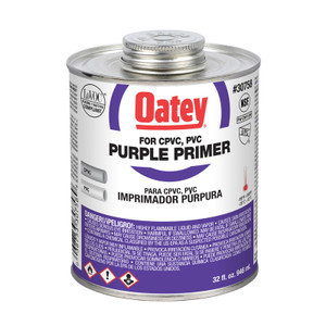 Oatey 32 Oz Purple Low VOC Primer, 30758