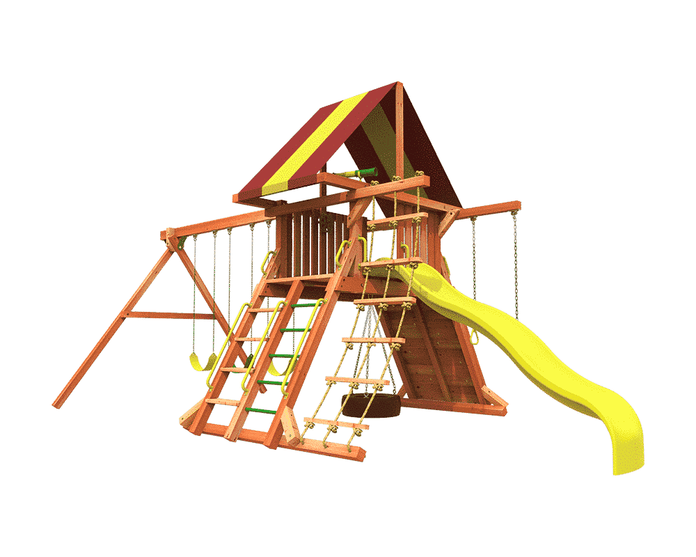 Woodplay Lion's Den A Playset