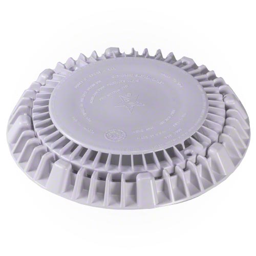 AquaStar 8" Round Suction Outlet Cover - White