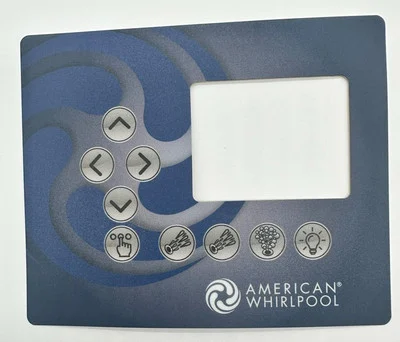 Maax American Whirlpool TP740 9 Button Overlay 110965