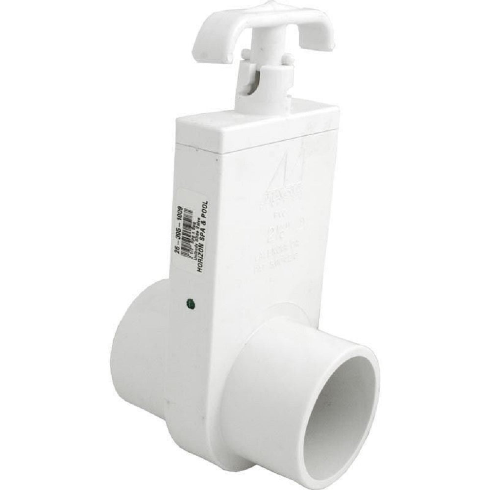 Magic Plastics 0402-25 Spa Uni body Gate Valve 2.5" Spigot x Spigot