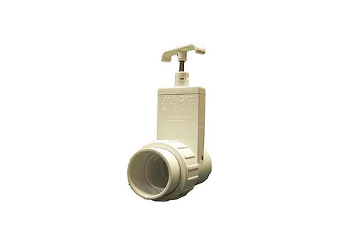 Magic Plastics Slide Valve Uni-Body 1-1/2″ Slip X 1-1/2″ Union | 0516-15